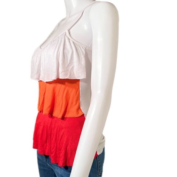 Color Block  Tiered Top - Picture 3 of 9